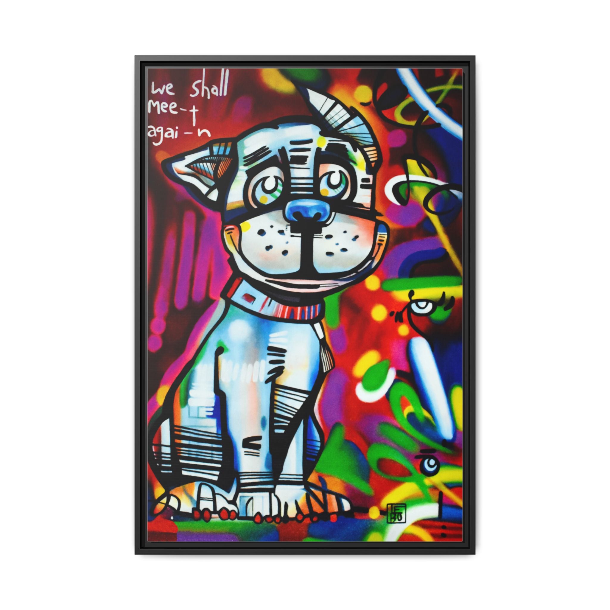 We Shall Meet Again - Lebo Framed Premium Gallery Wrapped Canvas