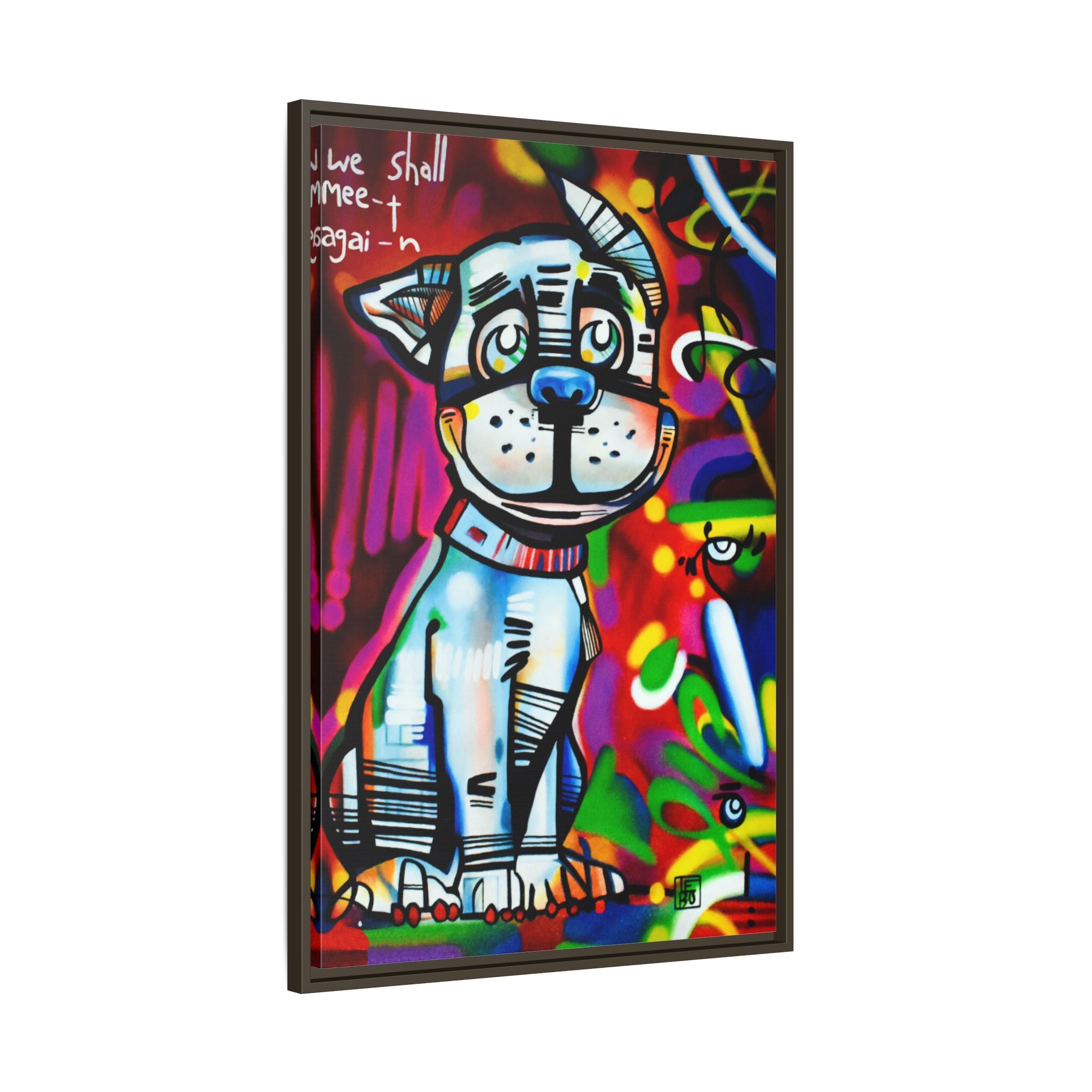 We Shall Meet Again - Lebo Framed Premium Gallery Wrapped Canvas