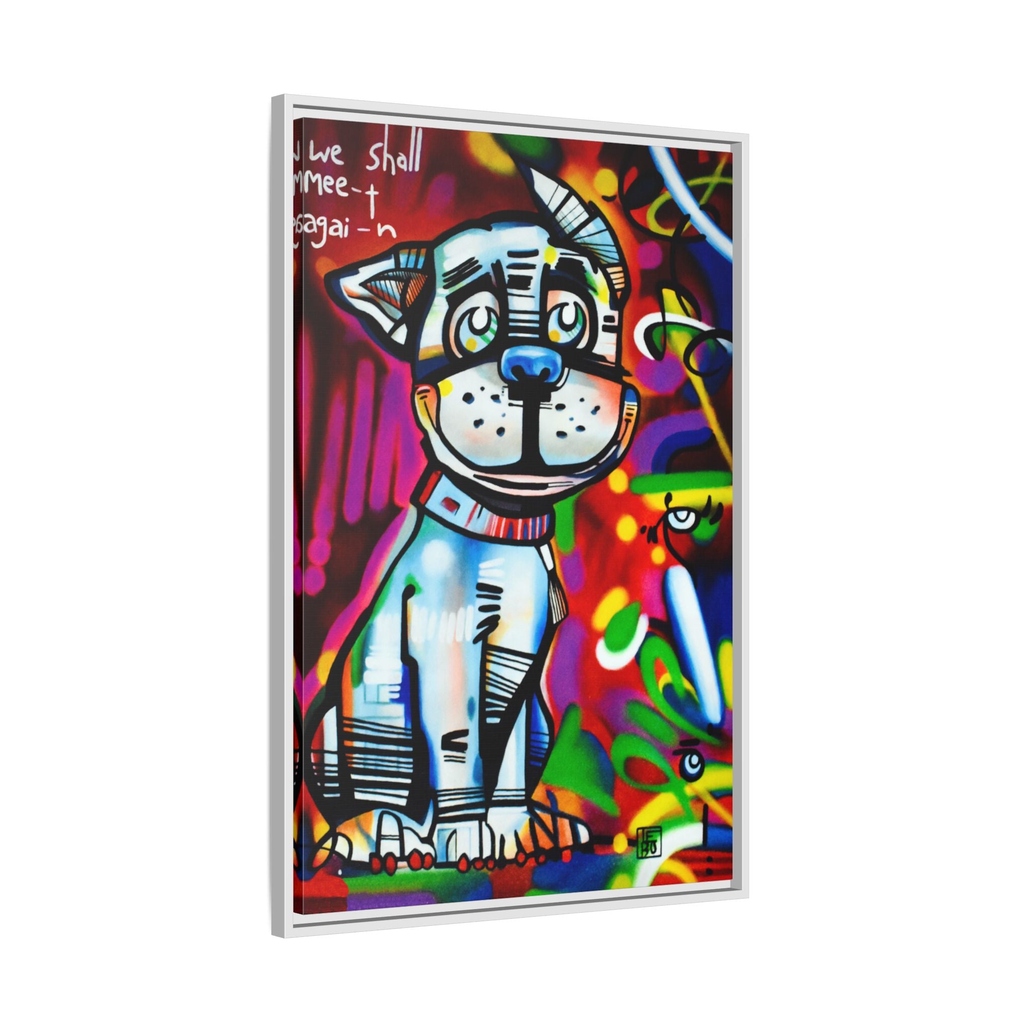 We Shall Meet Again - Lebo Framed Premium Gallery Wrapped Canvas