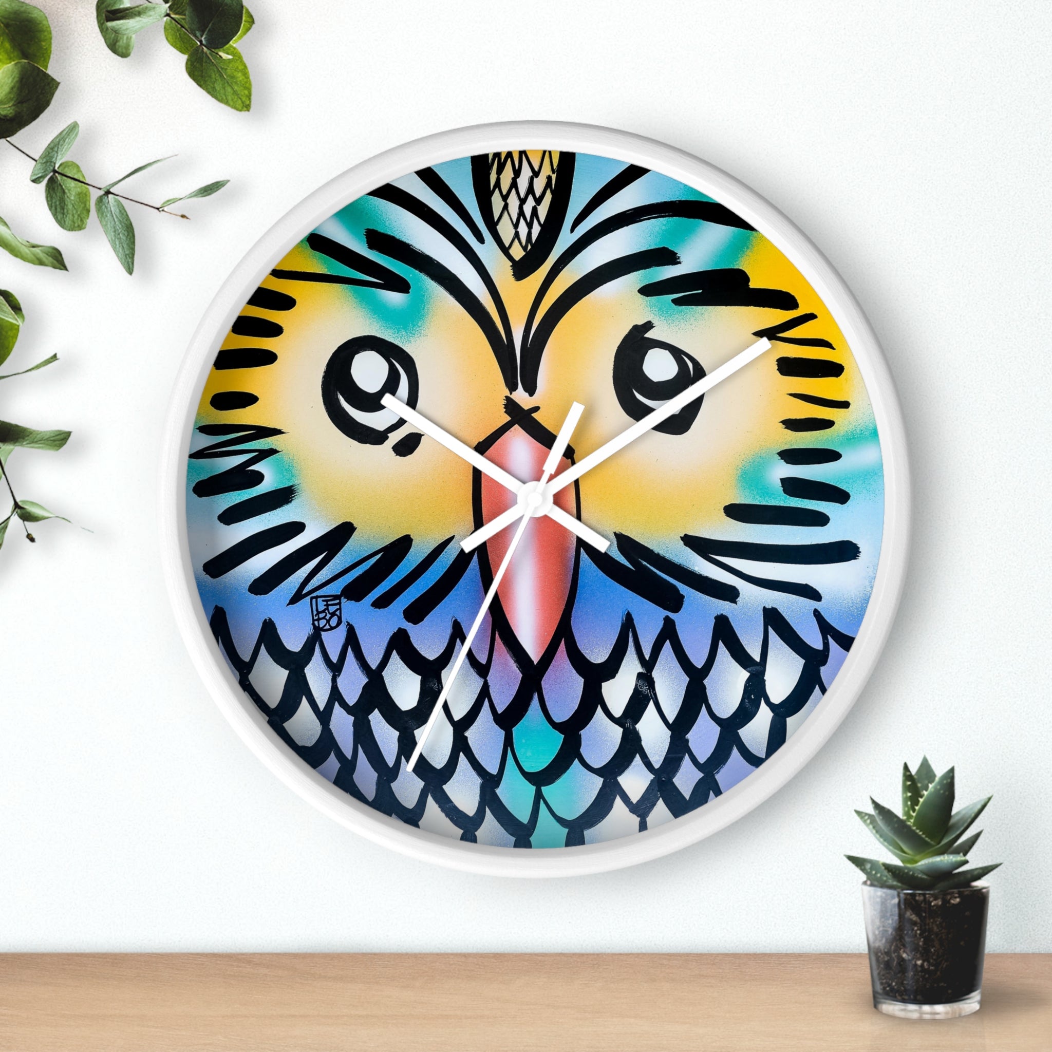 Keep Your Eyes on the Stars – Lebo Wall clock