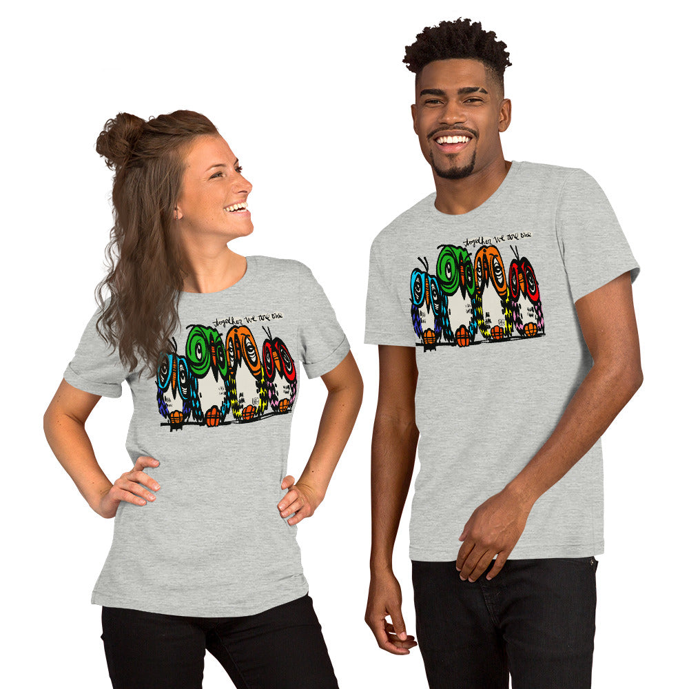 Together We Are One - Rainbow Collection - Lebo Unisex Short Sleeve T-Shirt