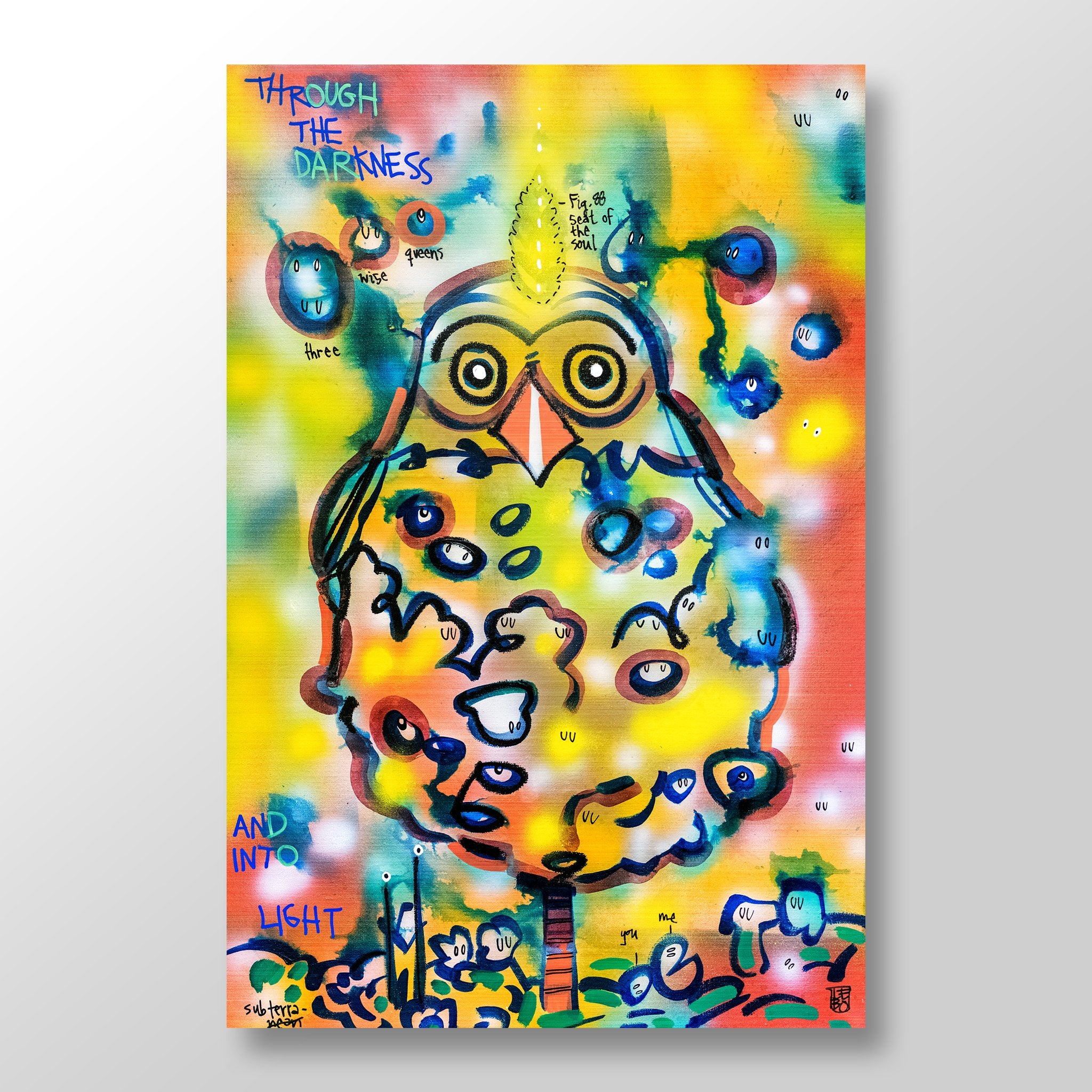 Lebo Art - Through the Darkness and Into Light - Art Bond