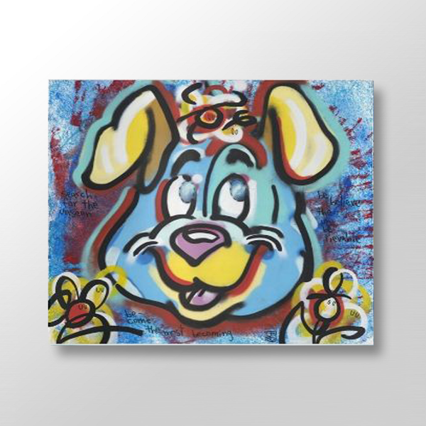 Search for the Unseen - Lebo Brushed Aluminum Artbond