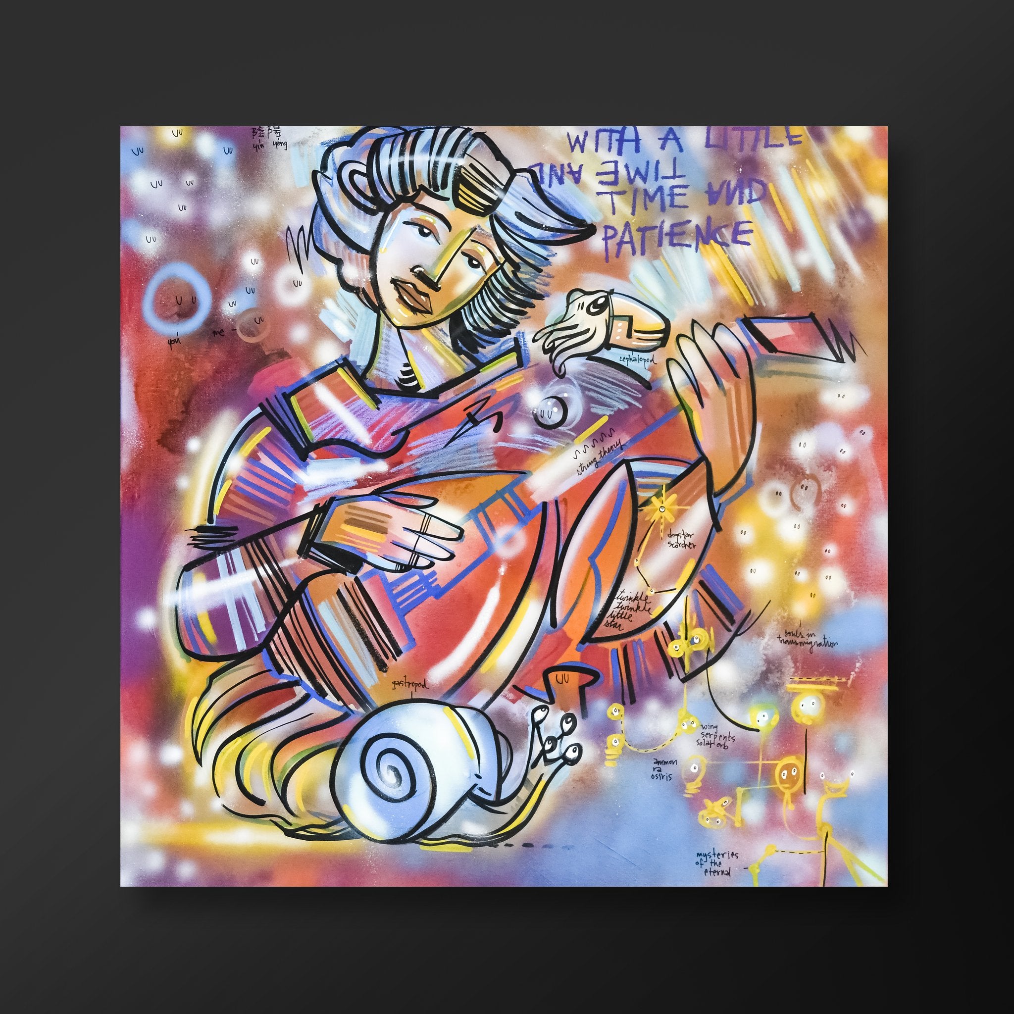 Lebo Art - Time and Patience - Limited Edition - Mineral Print