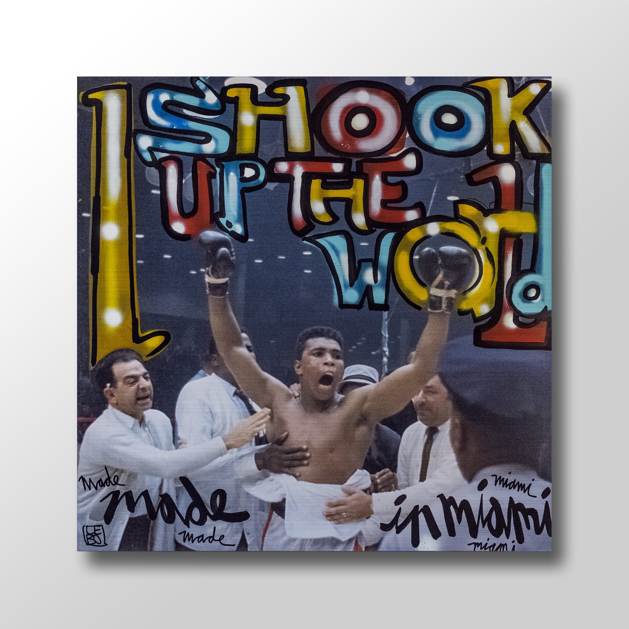 Shook The World - Limited Edition - Art Bond - shop.leboart.com
