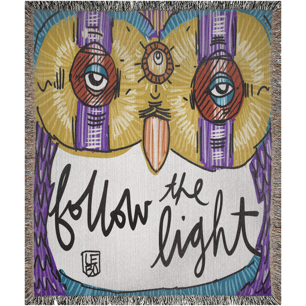 Follow the Light - Lebo Woven Blanket