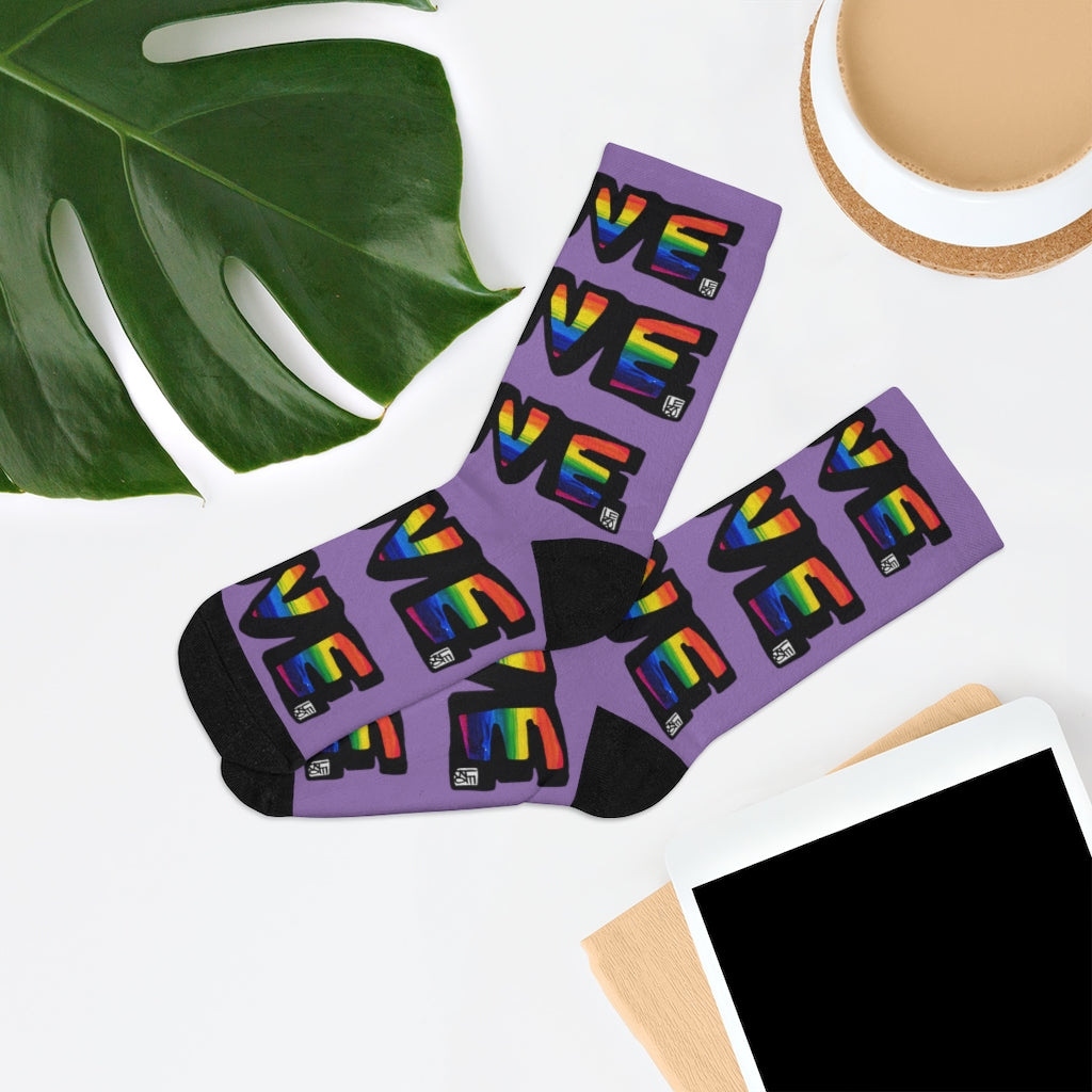 Just Love - Rainbow Collection - Lebo Tribe Socks