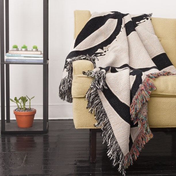 It's a Wonderful Night for a Moondance - Lebo Woven Blanket
