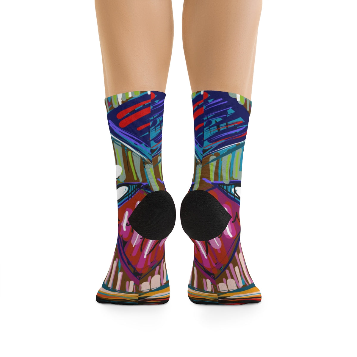 Eye am here 1.0 – Lebo Tribe Socks