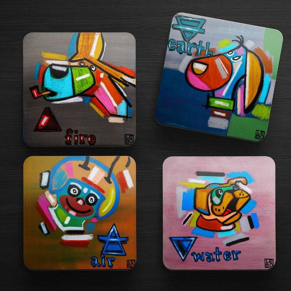 The Elements - Lebo Coasters