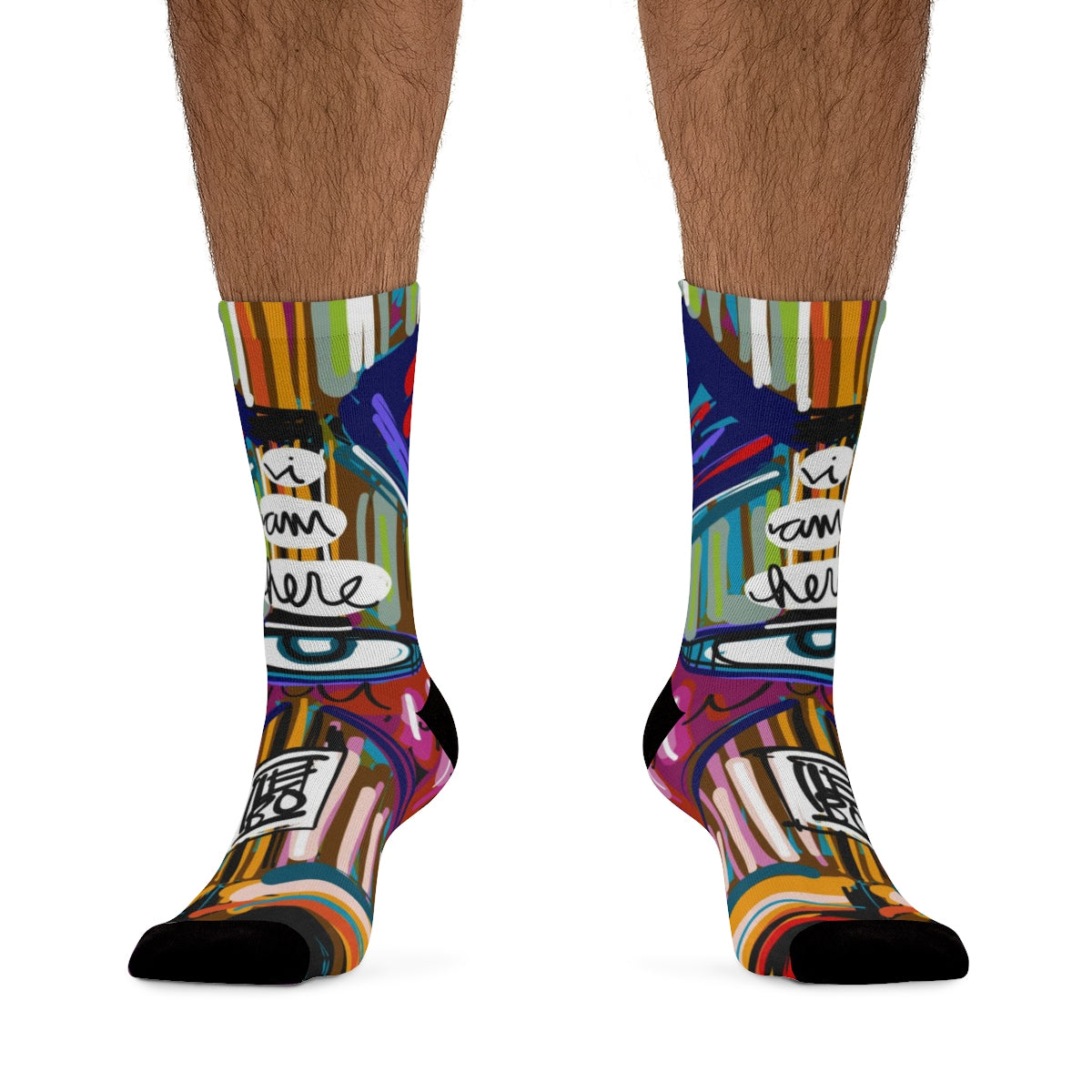 Eye am here 1.0 – Lebo Tribe Socks