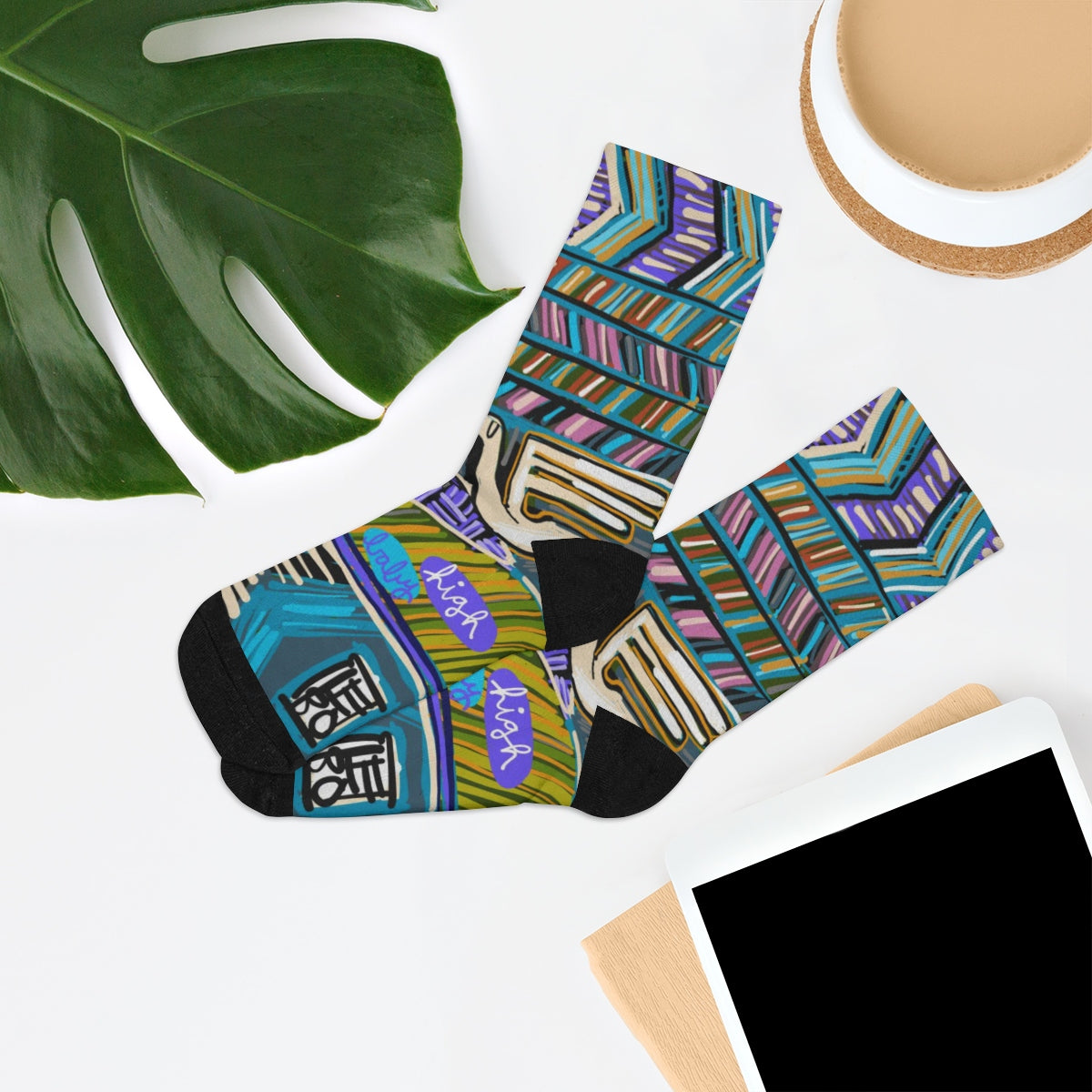 Lets Fly High Baby 2.0 – Lebo Tribe Socks