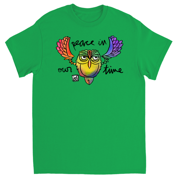 Peace in Our Time - Rainbow Collection - Lebo Unisex Short Sleeve T-Shirt