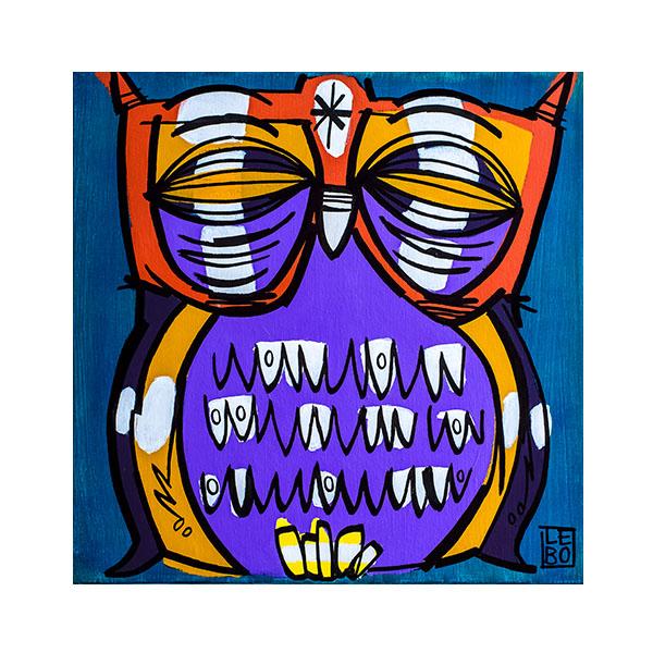 A Parliament Of Owls- A Moment Of Reflection 6 Series - Mineral Print - shop.leboart.com