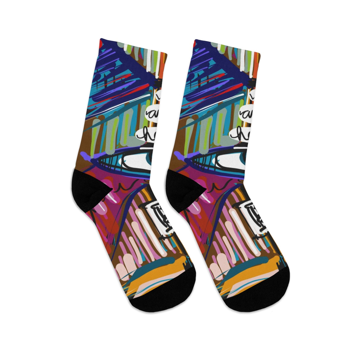 Eye am here 1.0 – Lebo Tribe Socks