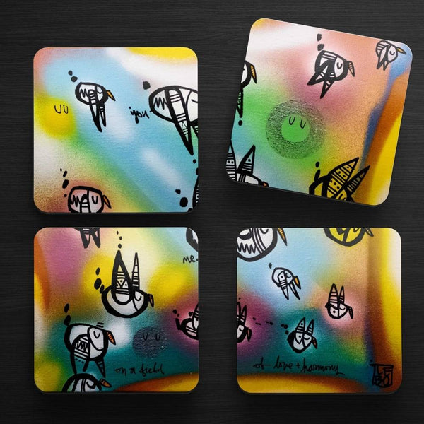 Love and Harmony - Lebo Coasters