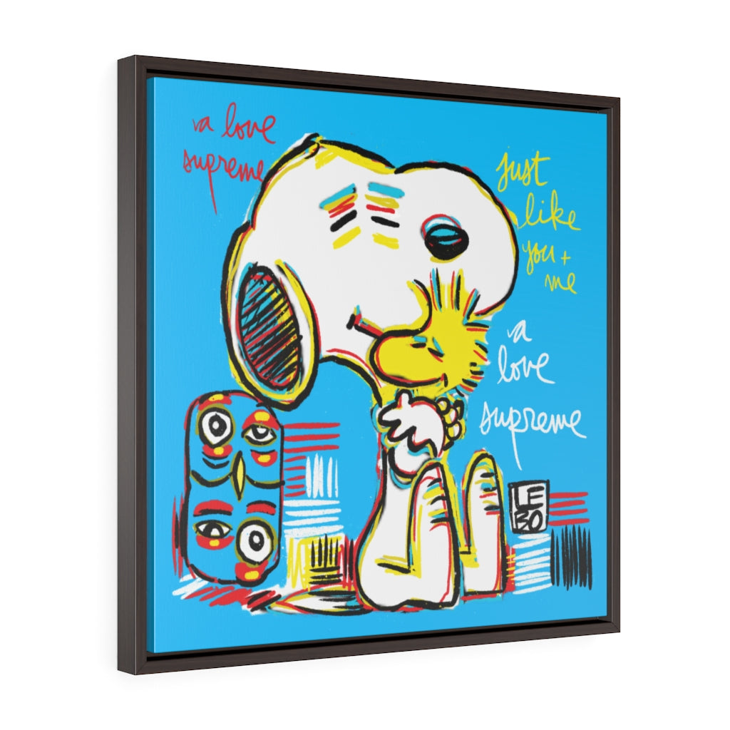 A Love Supreme, Just like You & Me - Lebo Framed Premium Gallery Wrap Canvas