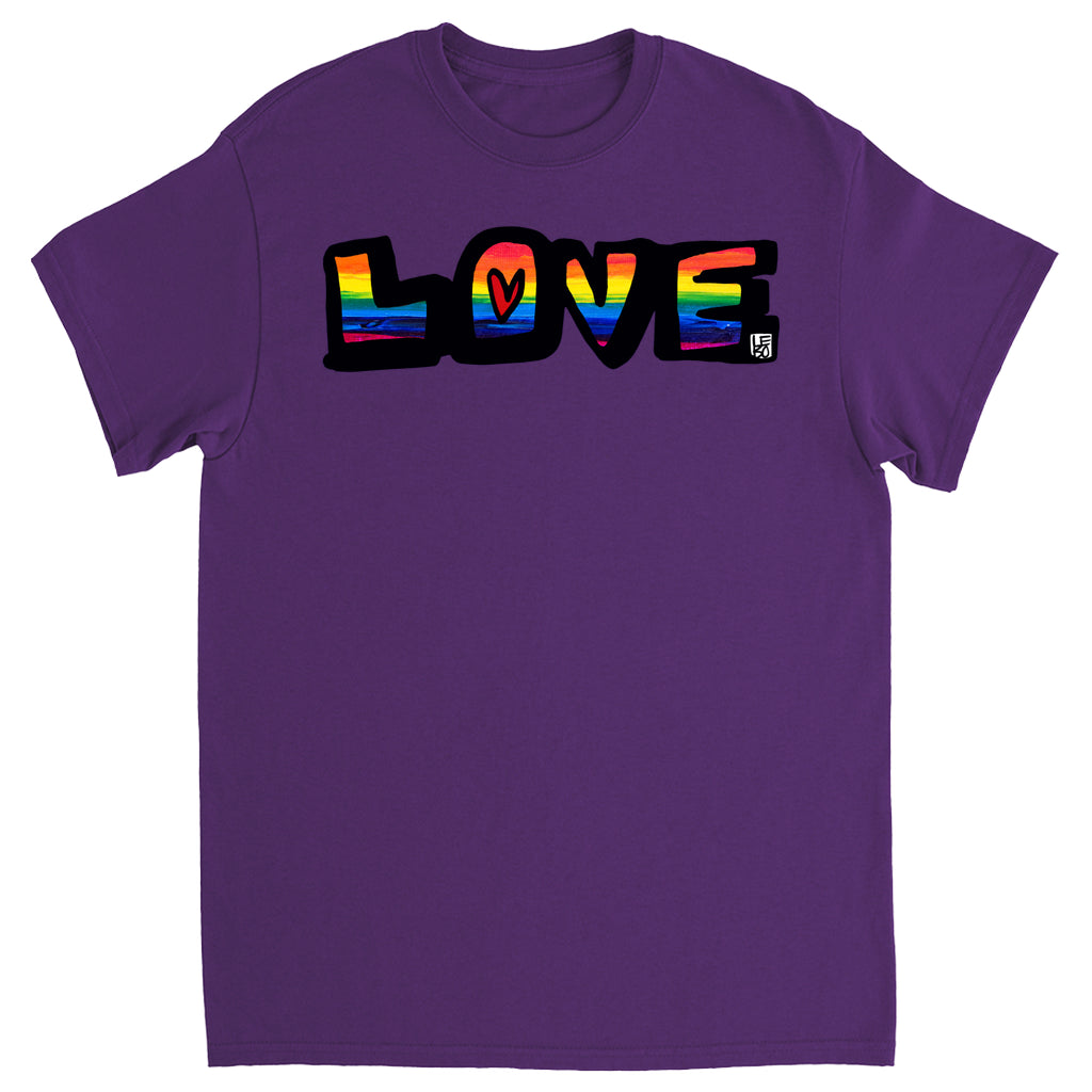Just Love  - Rainbow Collection - Lebo Unisex Short Sleeve T-Shirt