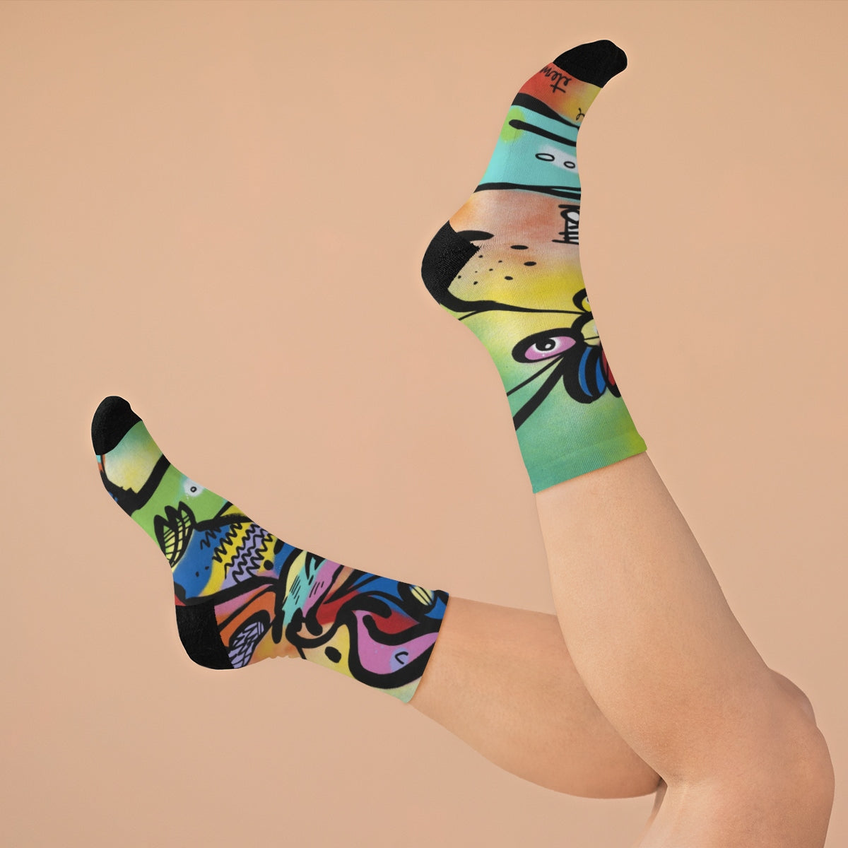 In Touch With the Eternal – Lebo Tribe Socks