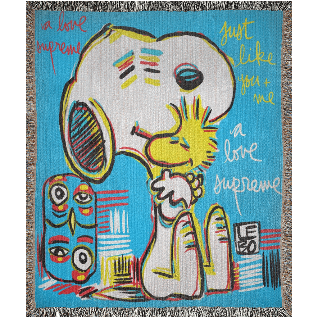 A Love Supreme, Just like You & Me - Lebo Woven Blanket