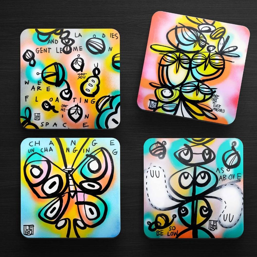 Floating In Space - Lebo Coasters