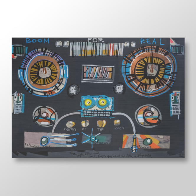 Boom For Real - Lebo 101 Series - Lebo Brushed Aluminum Artbond