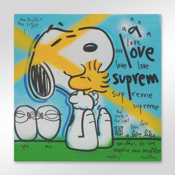 The Truth And The Light, A Love Supreme - Lebo Brushed Aluminum Artbond