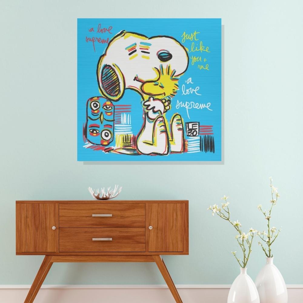 A Love Supreme, Just like You & Me - Lebo Brushed Aluminum Artbond