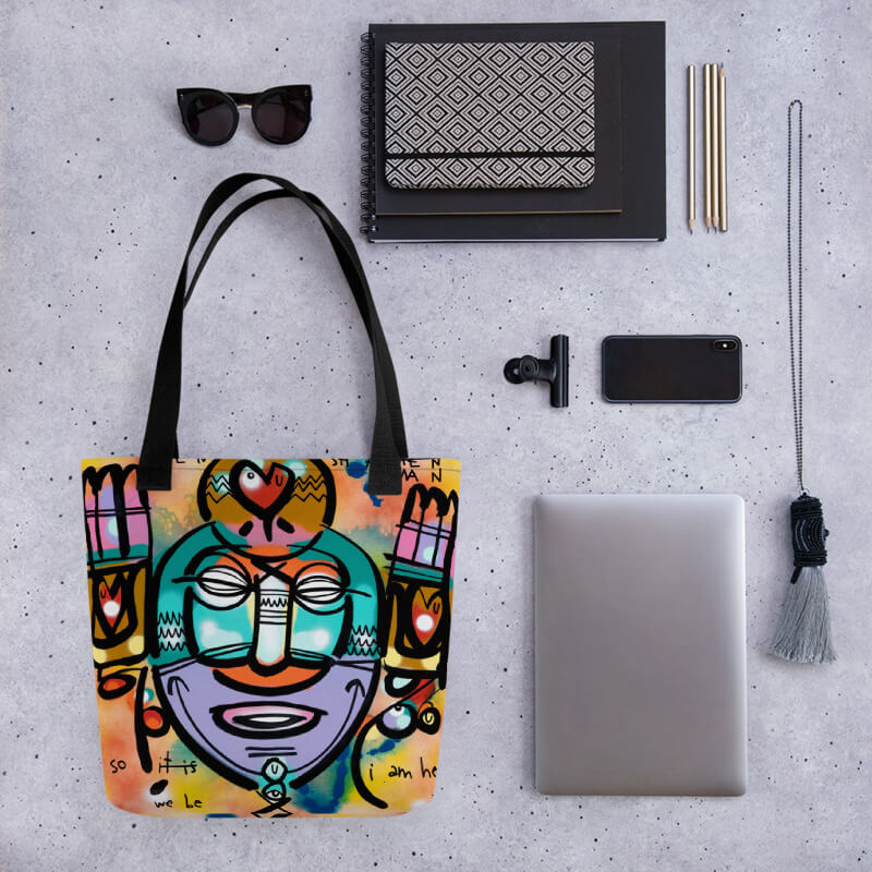 Amen Shaman – Lebo Tote bag