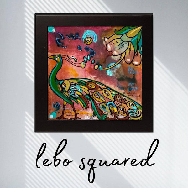 Be Still My Love - Lebo Framed Ceramic Tile