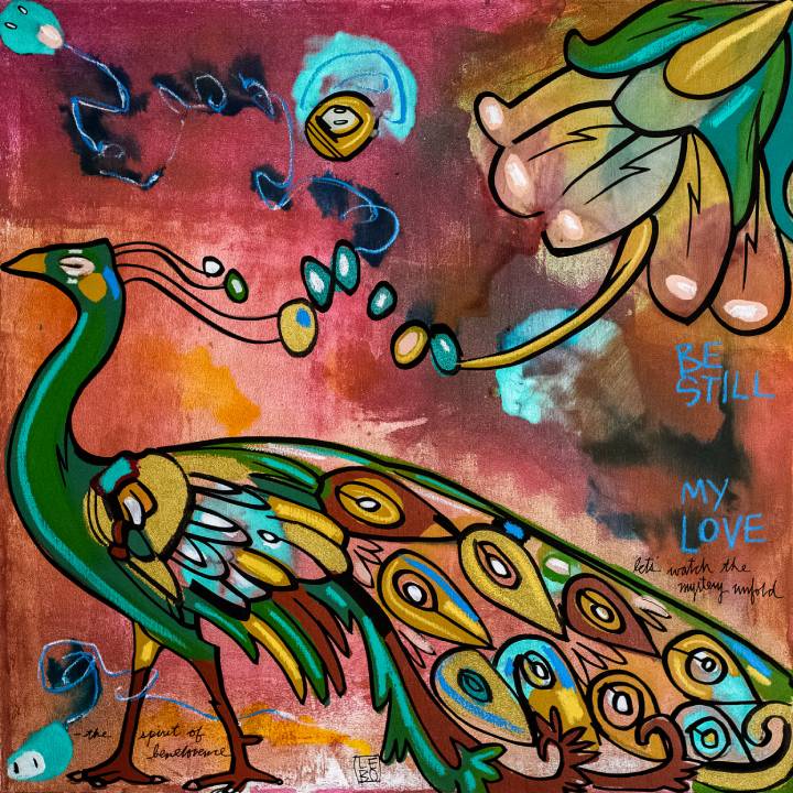 Be Still My Love - Lebo Framed Ceramic Tile