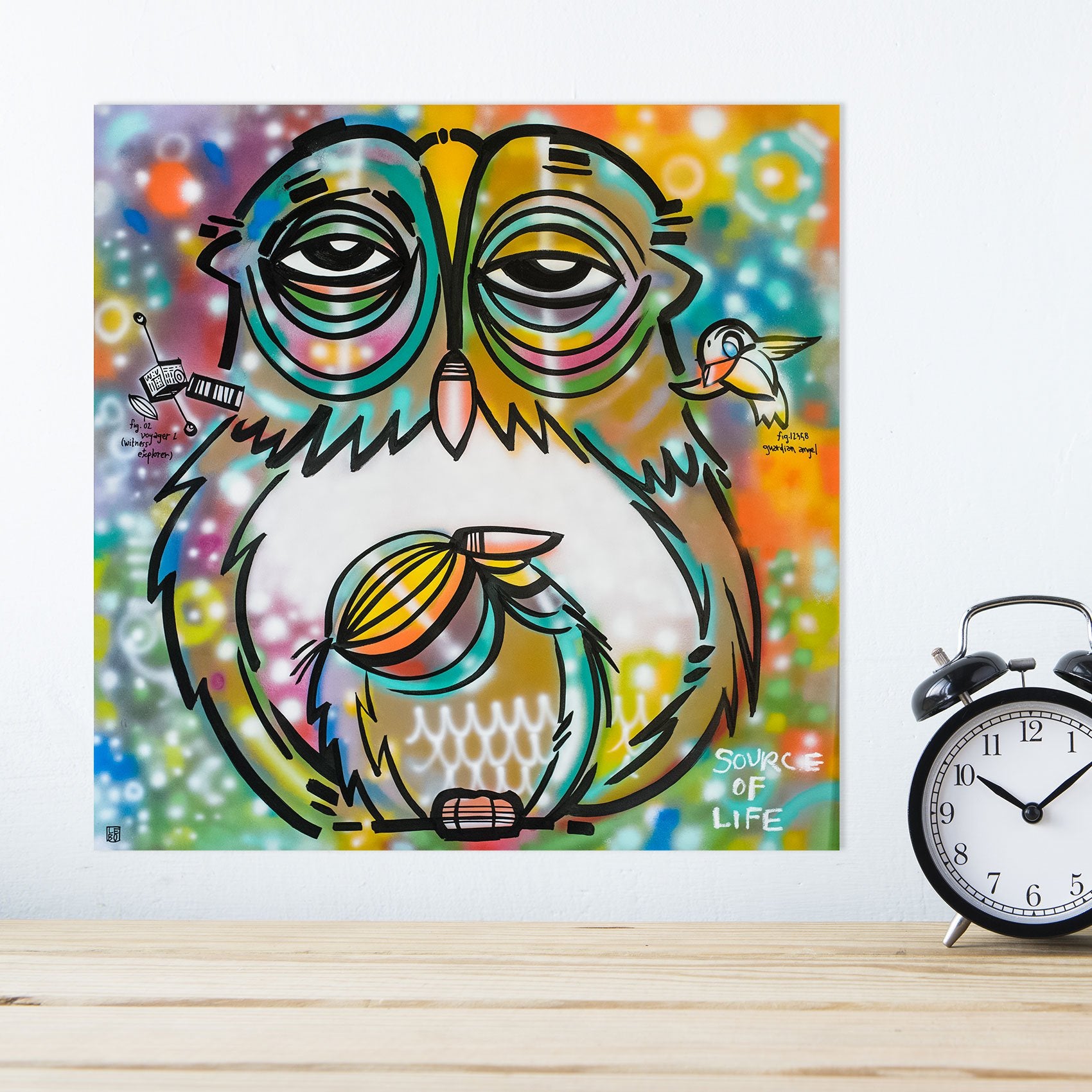 Guardian Angel, Bodhisattva - Mineral Print - shop.leboart.com