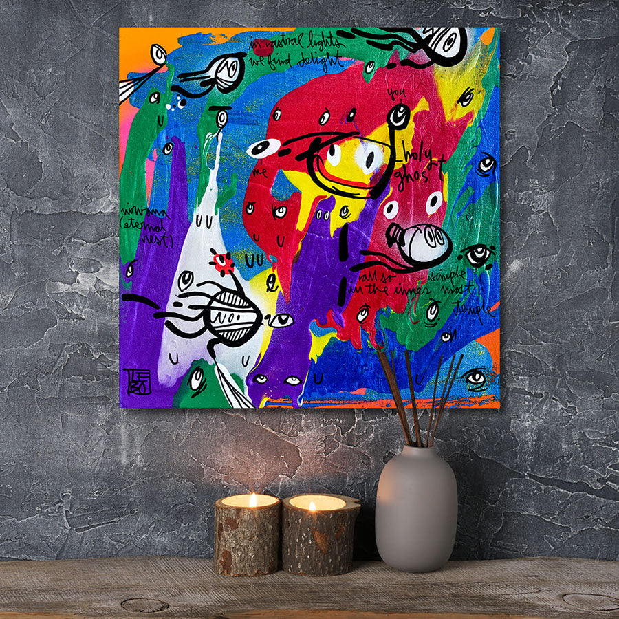 In Astral Light - Mineral Print - shop.leboart.com