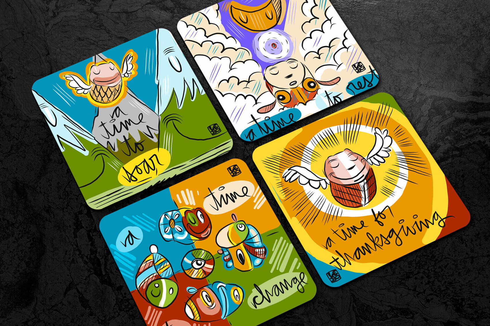 Fatherly Advice - Coasters - shop.leboart.com