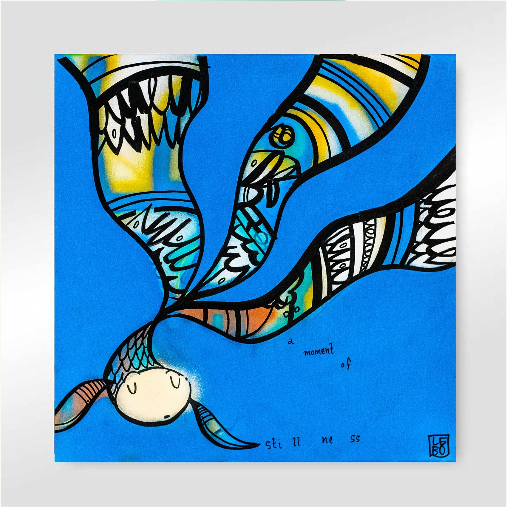 A Moment Of Stillness  - Art Bond - shop.leboart.com