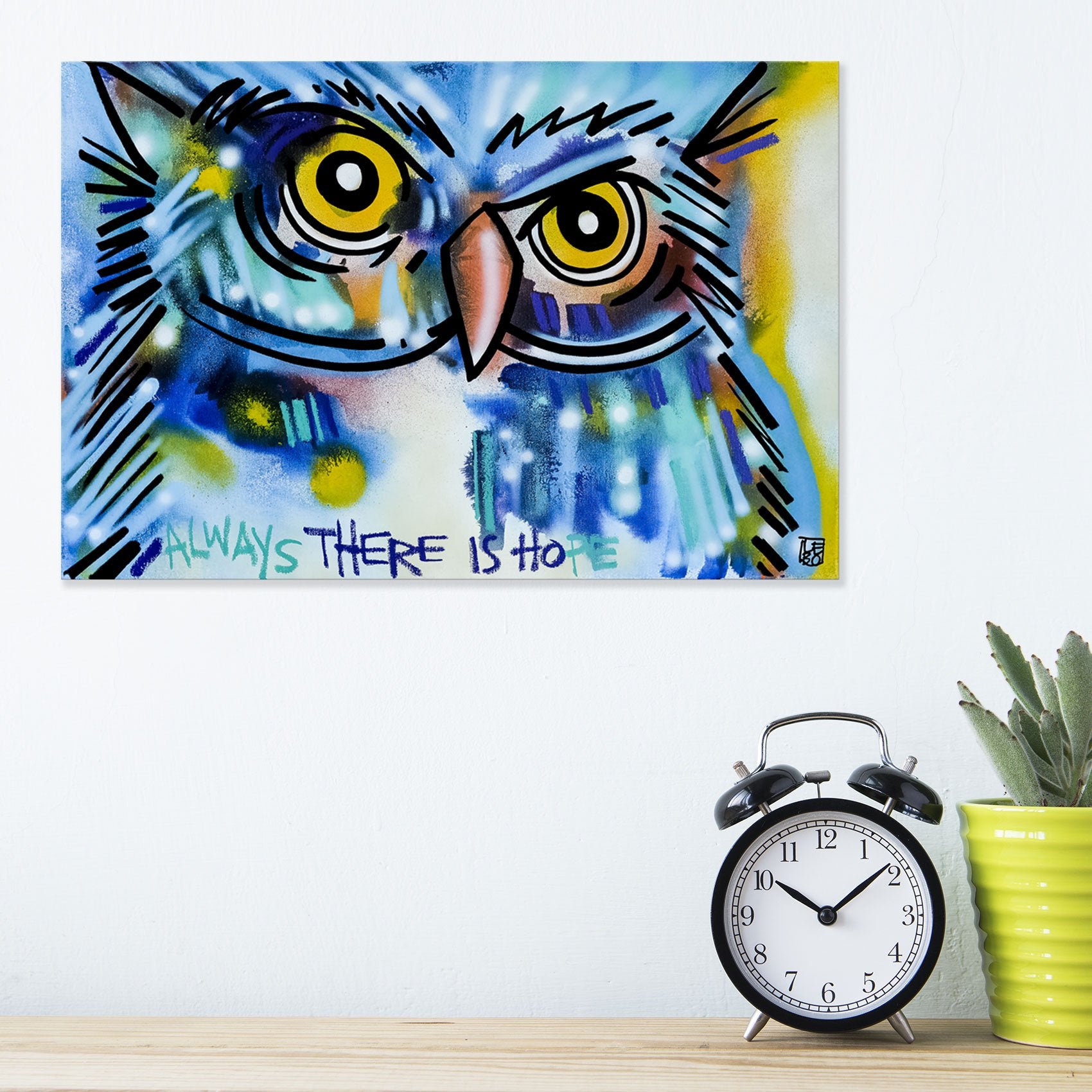 Always There is Hope - Mineral Print - shop.leboart.com