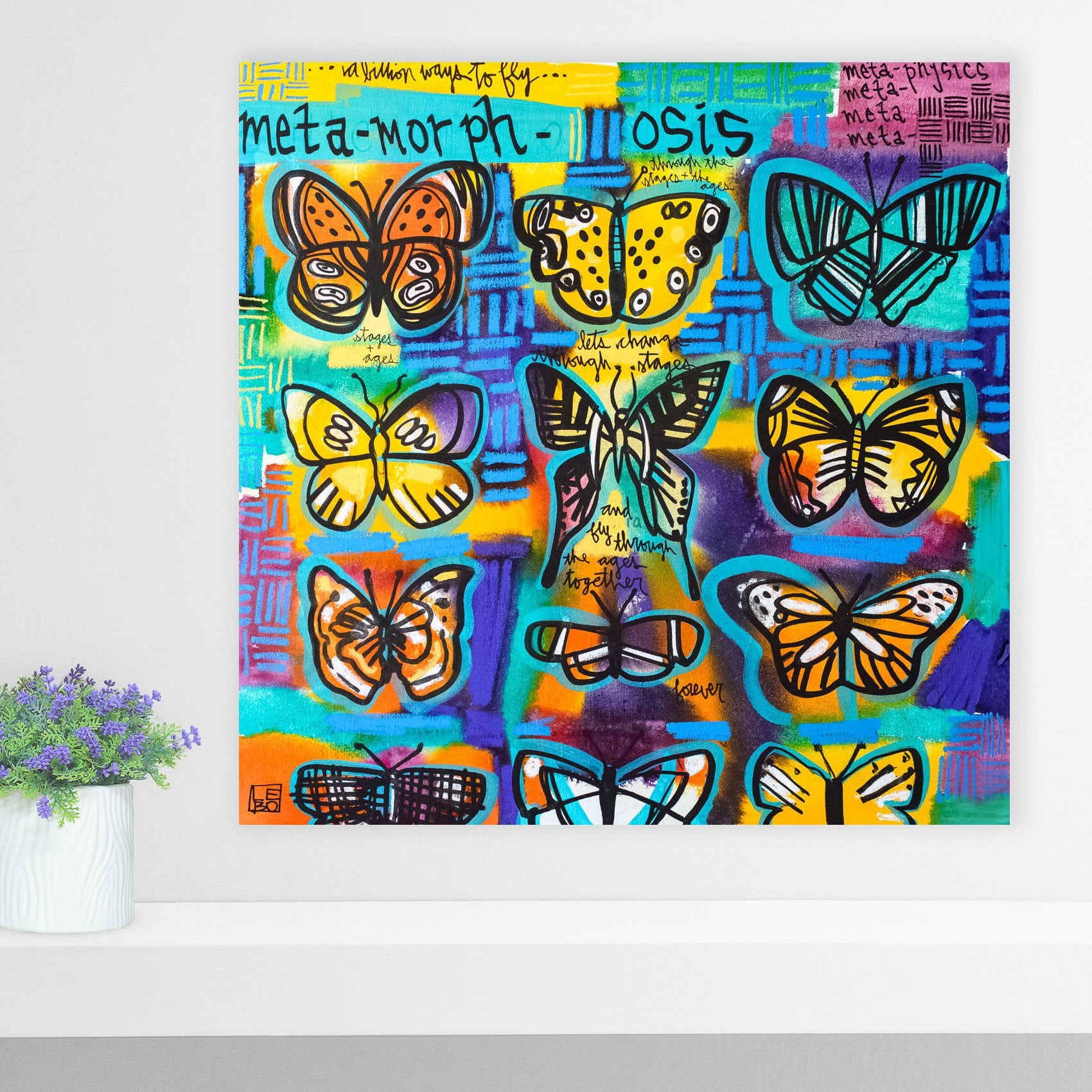 Metamorphosis- Beyond The Shape of Time - Mineral Print - shop.leboart.com