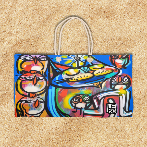 Before the Beginning - Lebo Beach Tote