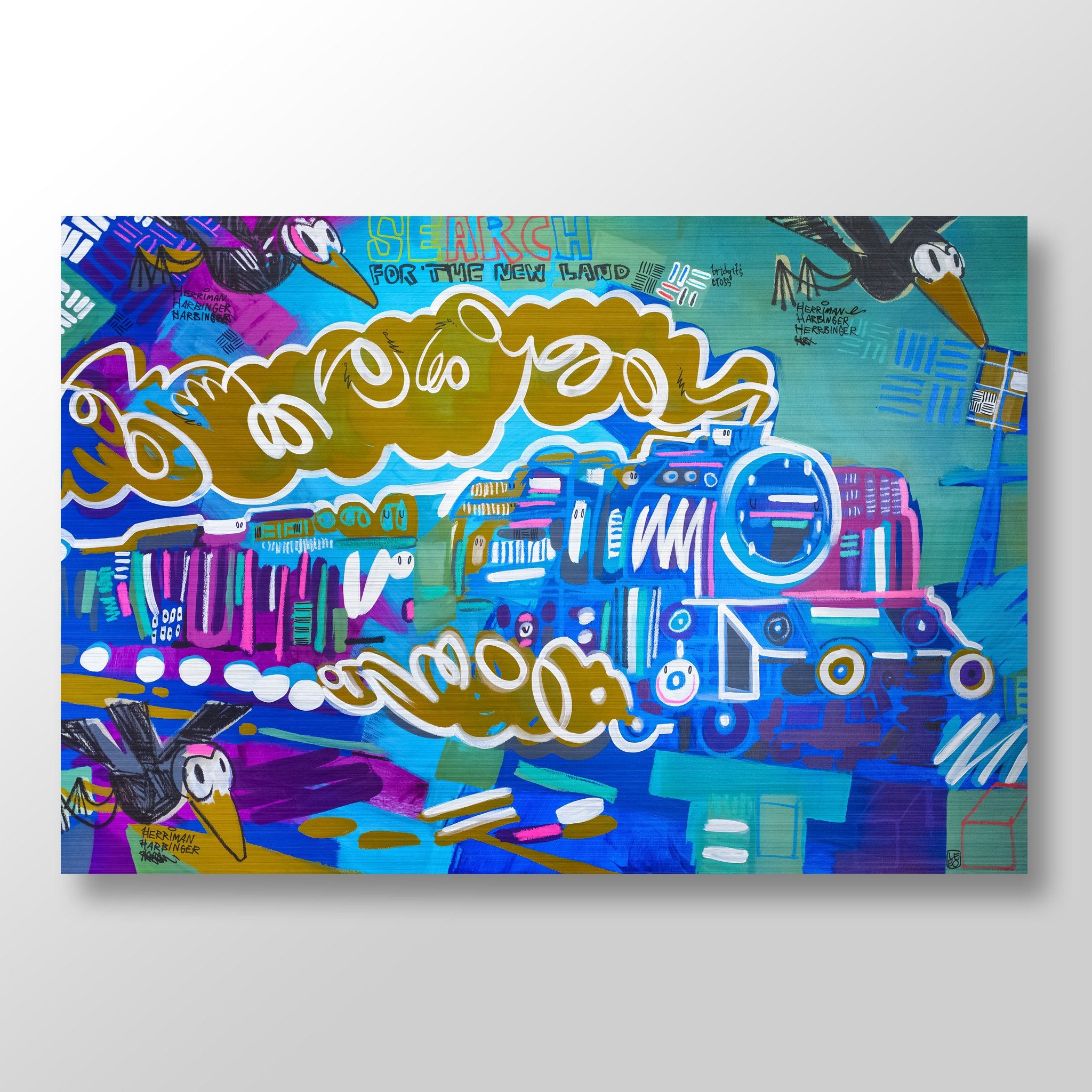 Search For the New Land - Art Bond - shop.leboart.com