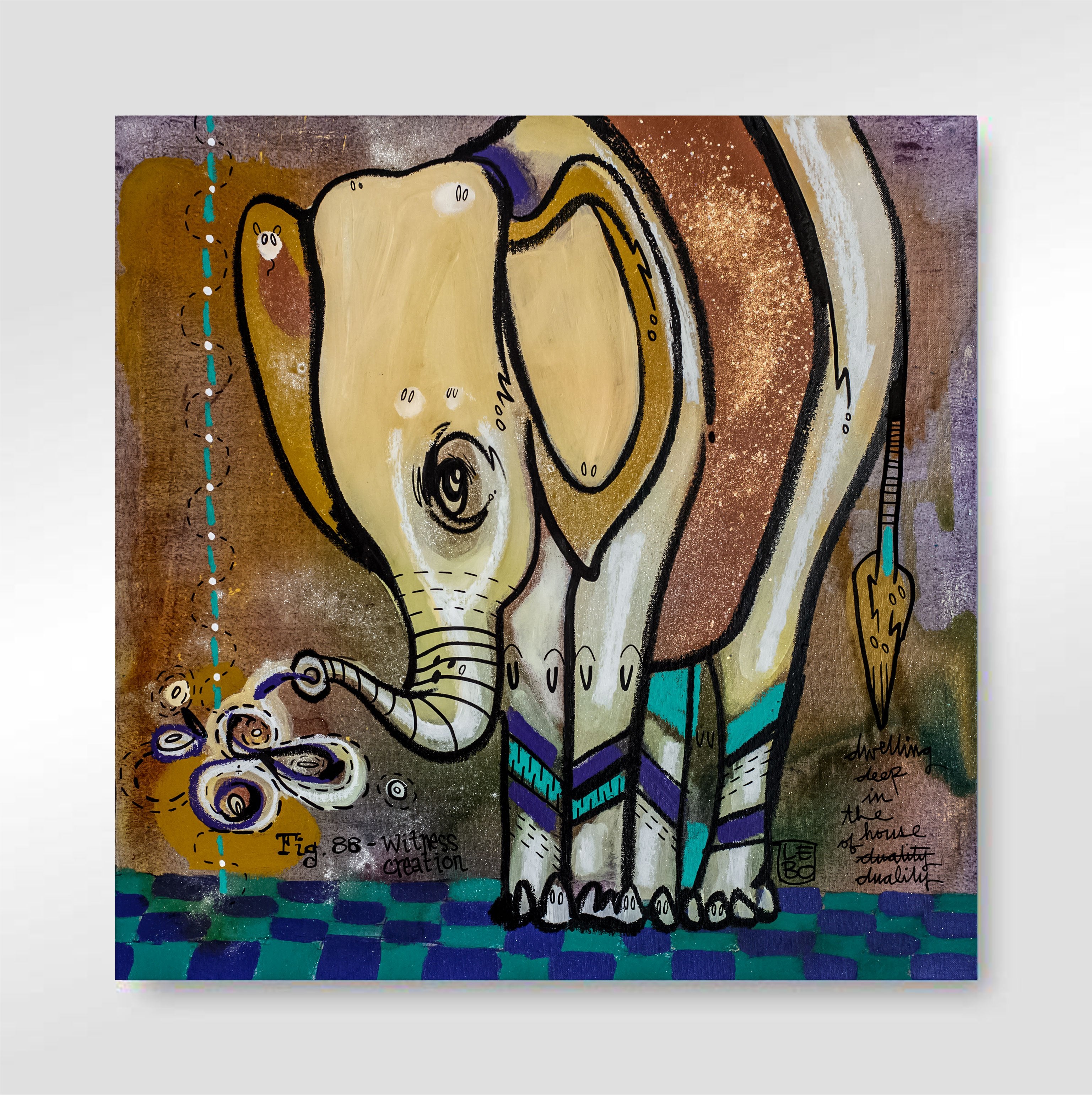 Sweeping Deep In The House Of Duality - Art Bond - shop.leboart.com