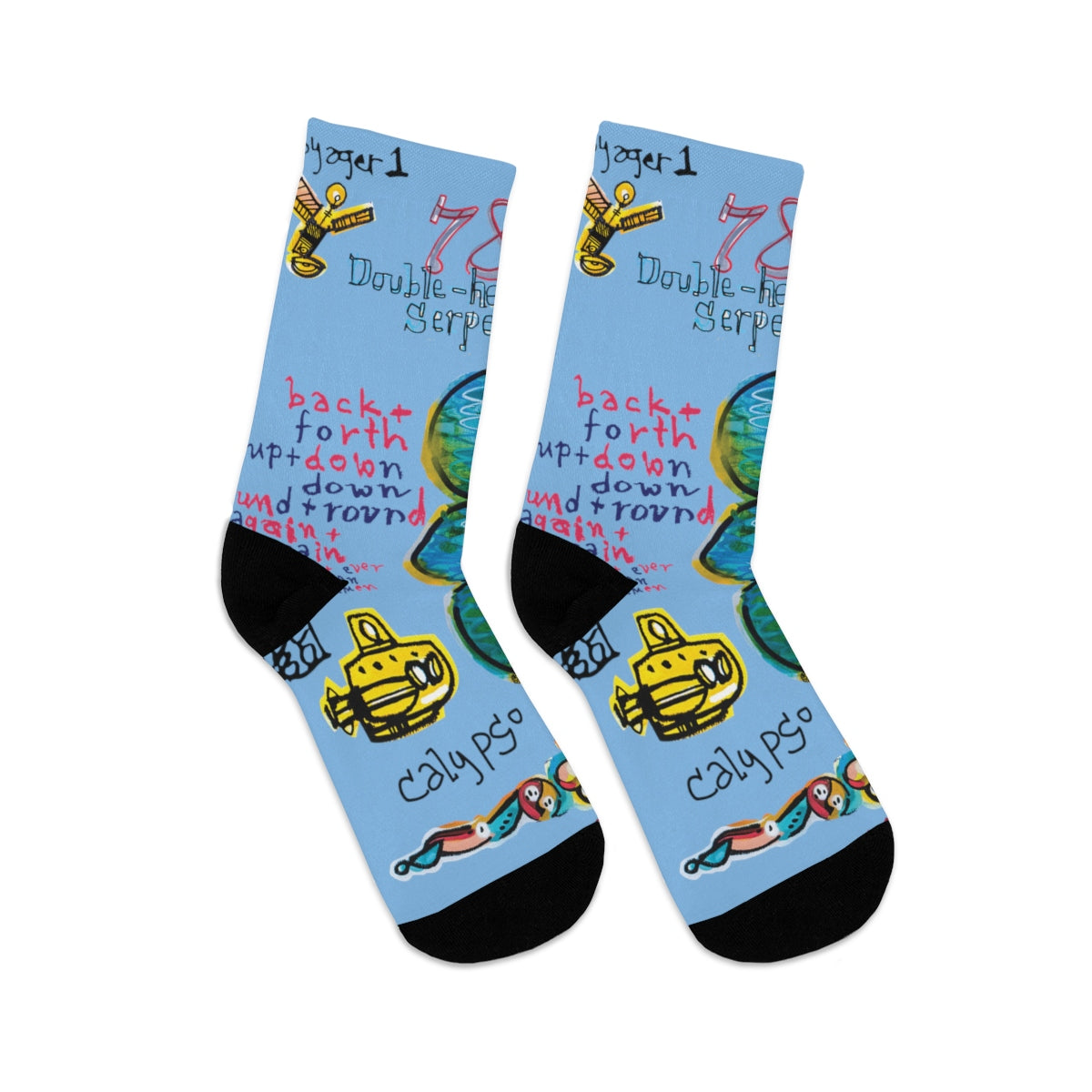 Double Headed Serpent – Lebo Tribe Socks