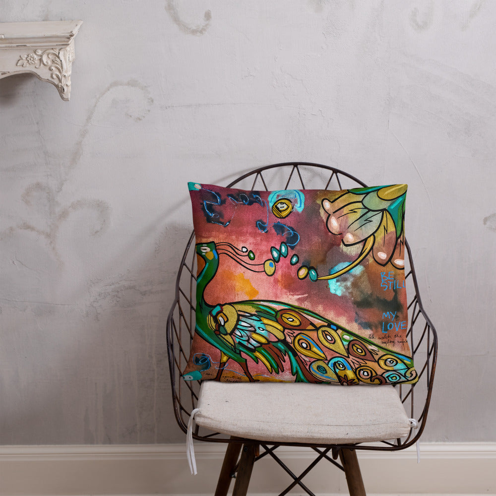 Be Still My Love - Lebo Premium Throw Pillow