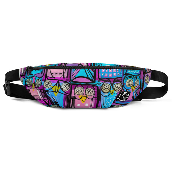 A Parliament of Purple Owls - Lebo Fanny Pack