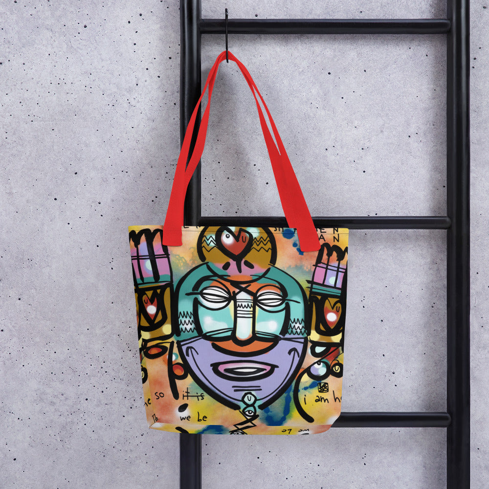 Amen Shaman – Lebo Tote bag