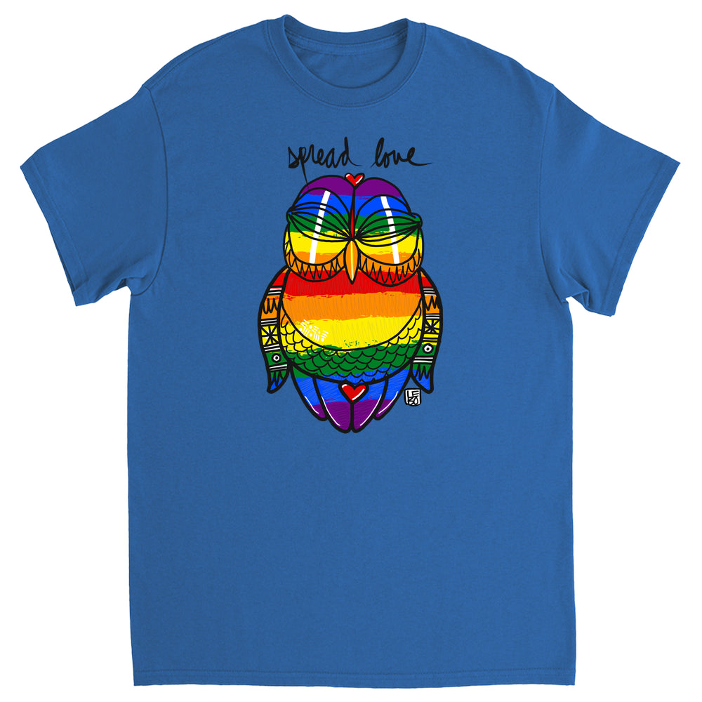 Spread Love - Rainbow Collection - Lebo Unisex Short Sleeve T-Shirt