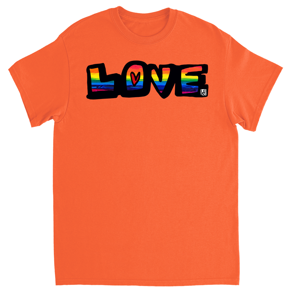 Just Love  - Rainbow Collection - Lebo Unisex Short Sleeve T-Shirt