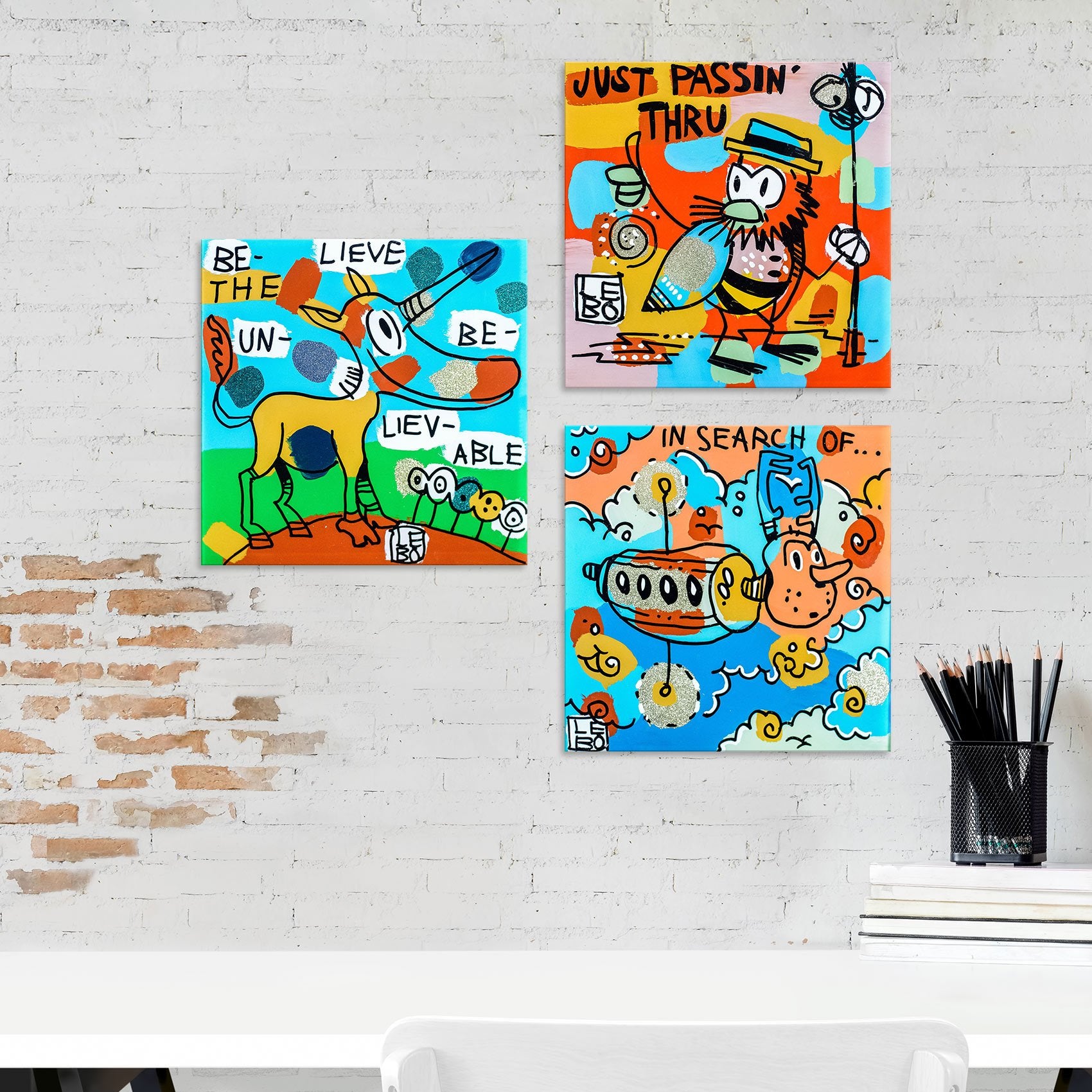 Believe The Unbelievable  - Mineral Print - shop.leboart.com