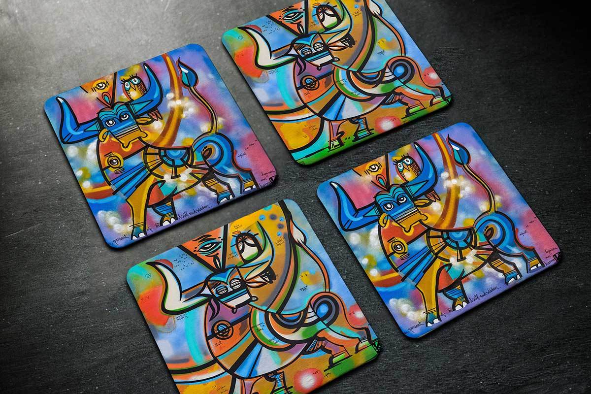 The Age Of Taurus - Coasters - shop.leboart.com