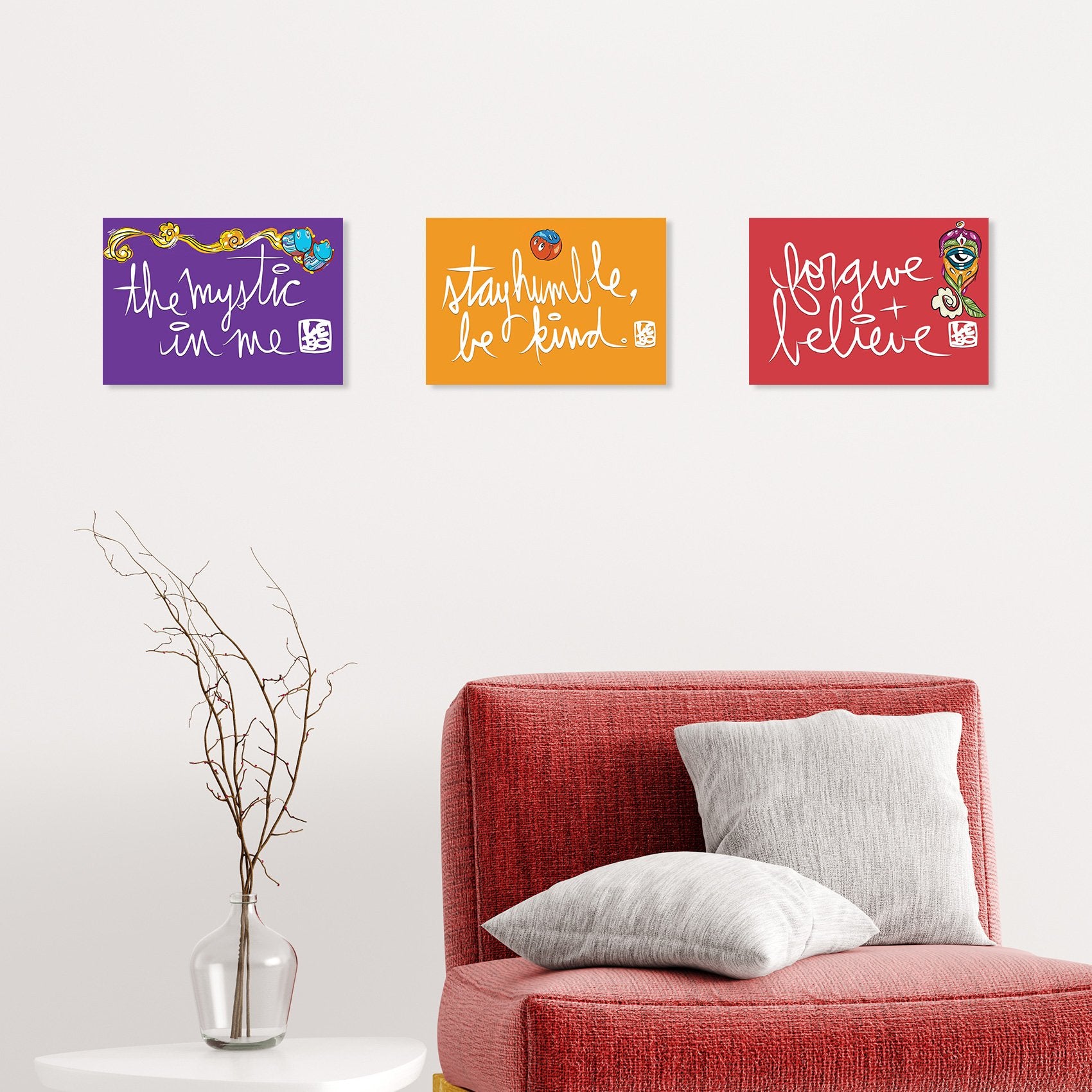 A Message For The Journey Series - Mineral Print - shop.leboart.com