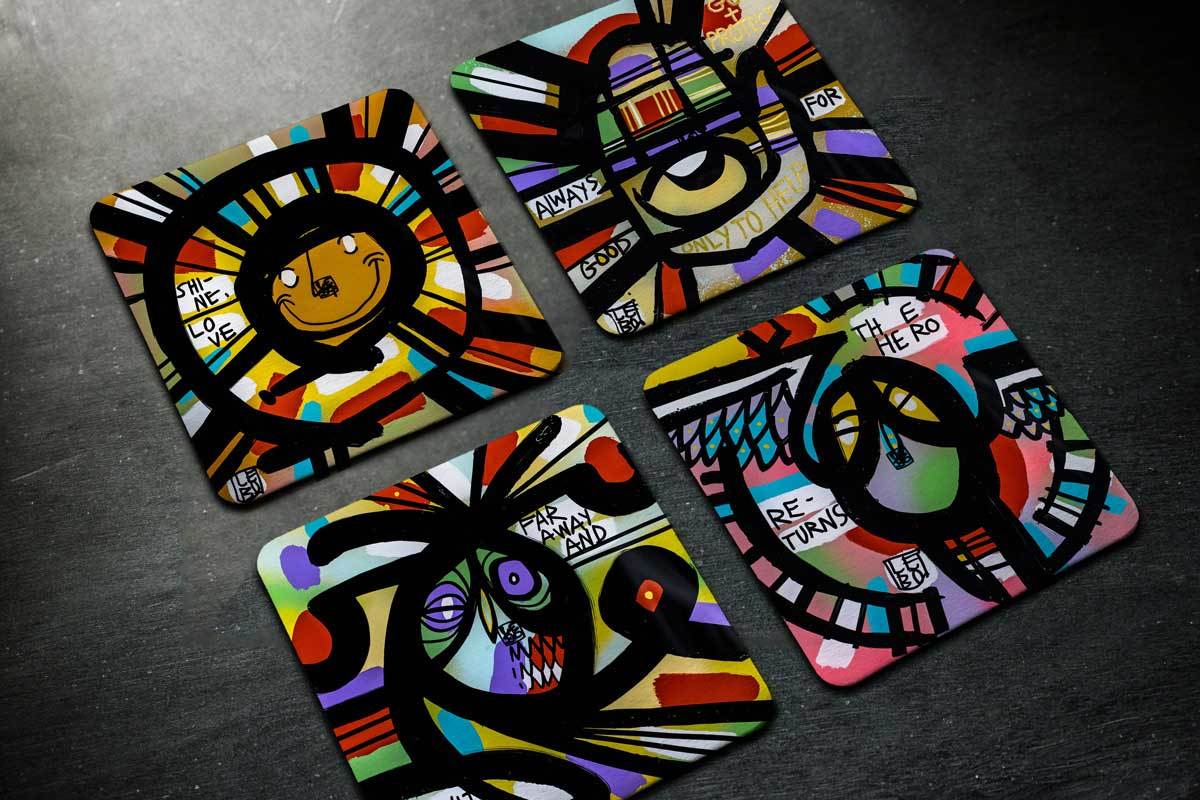 Shine, Love - Coasters - shop.leboart.com